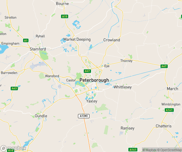 We cover all of Peterborough